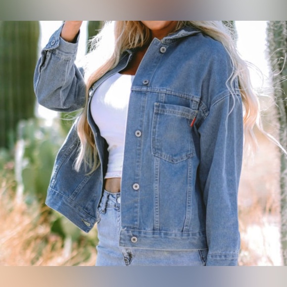 Classic Blue Denim Jacket - Picture 6 of 16